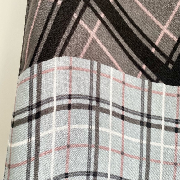 INC Patchwork Plaid Scarf NWT - Picture 6 of 10